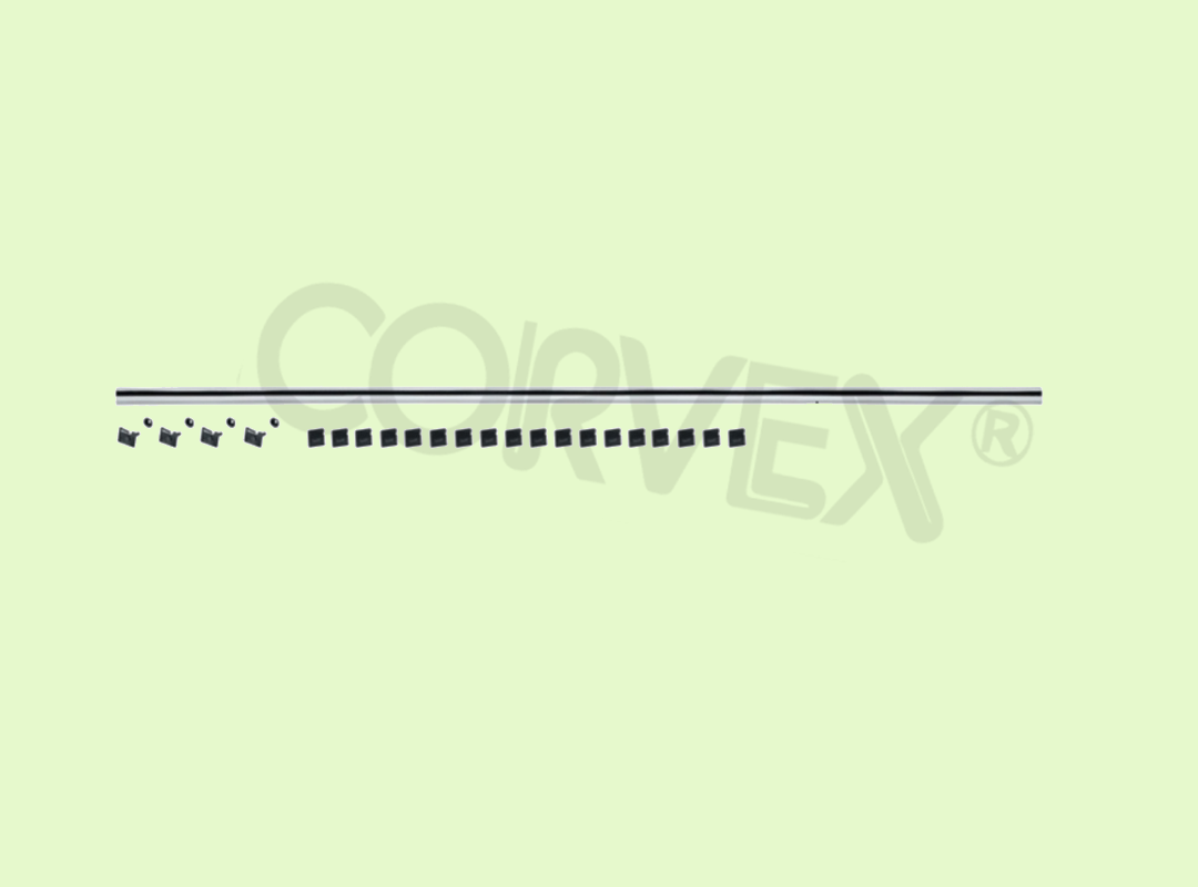 PART #:  CV01-B33 ∞  TAILGATE  MOULDING 