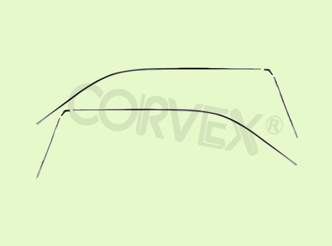 PART #:  CV05-S01/6 ∞  ROOF DRIP RAIL  MOULDING 