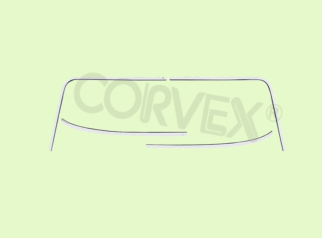 PART #:  CV15-S01S ∞  WINDSHIELD  MOULDING 