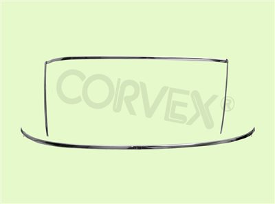 PART #:  CV05-S07/11S ∞  WINDSHIELD  MOULDING 