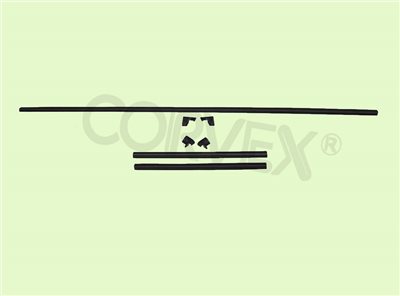 PART #:  CV07-HR03 ∞  HEADLINER  TRIM