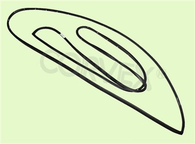 PART #:  CV07-R06 ∞  DOOR WHEATHERSTRIP