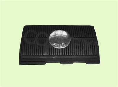 PART #:  CV11-M04-P ∞  BRAKE  PEDAL PAD