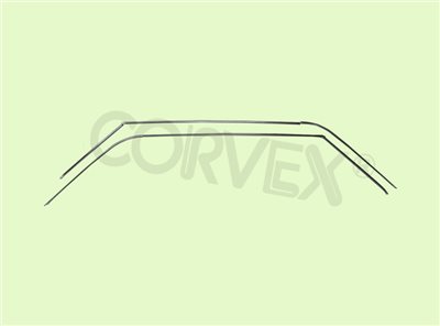 PART #:  CV15-S04-1/6 ∞  ROOF DRIP RAIL  MOULDING 