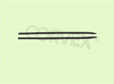 品號:  CV07-R12A ∞  W-STRIP GLASS CHANNEL 