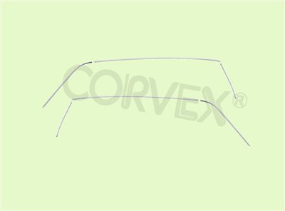 品號:  CV15-S12 ∞  ROOF DRIP RAIL  MOULDING 